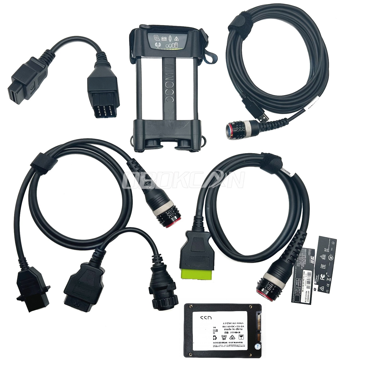 Heavy Equipment Software - VOCOM 2 8894000 トラック診断ツール（2.8.360ソフトウェア搭載）は、大型トラックに対応。