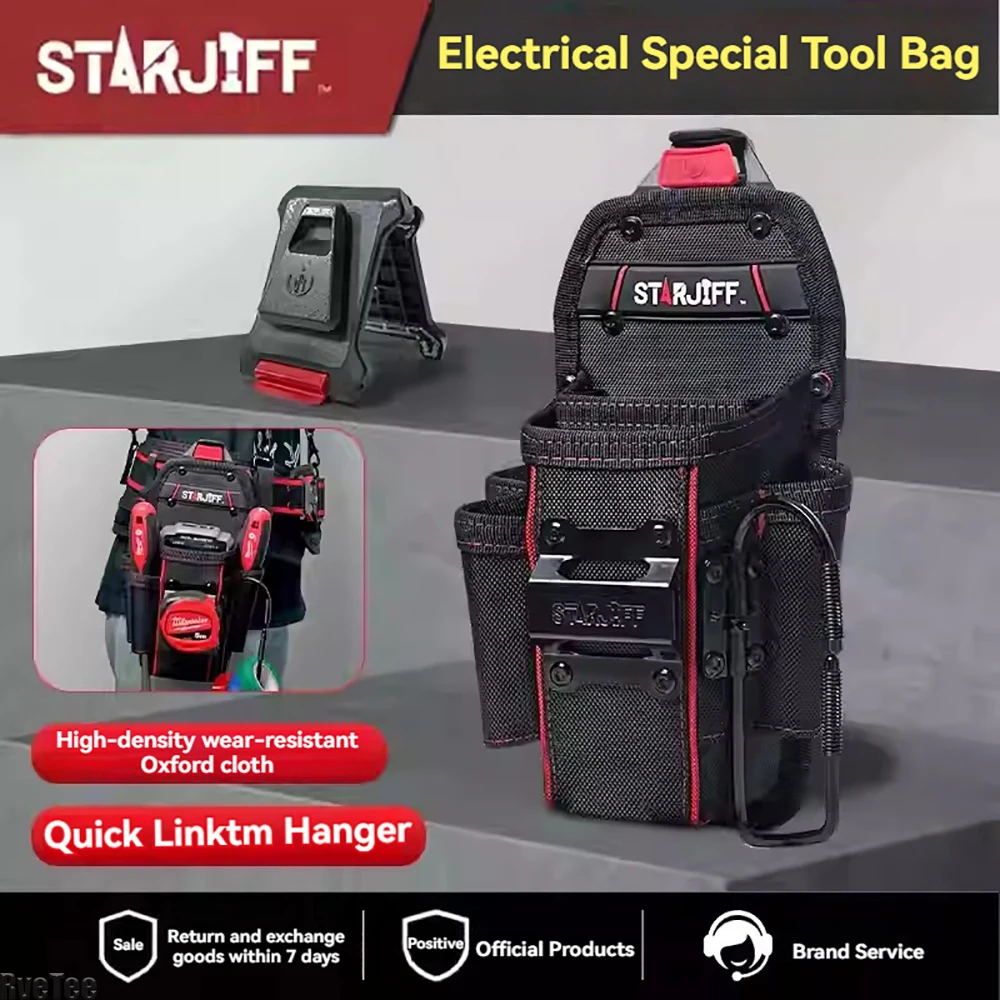 クイックハングツールベルトポーチ 1680D高耐久性生地、電 - Heavy Equipment Electrician のレビューと価格
