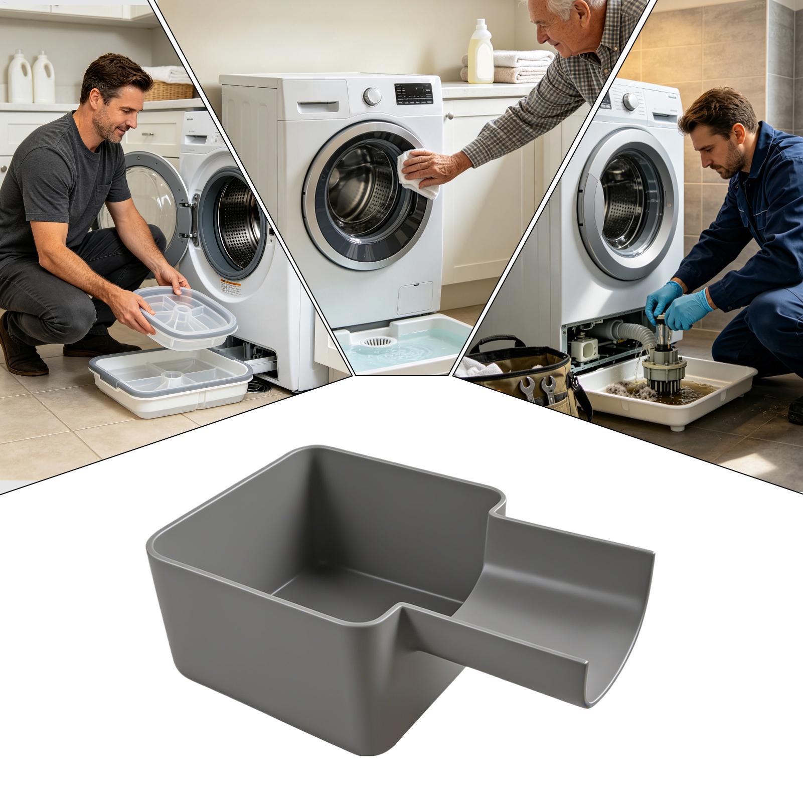 洗濯機排水トレイ、漏れ防止ドリップパン（漏斗付き）、頑丈な床 - Heavy Equipment Washing のレビューと価格